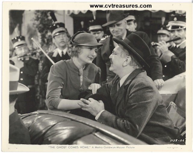 Ghost Comes Home Vintage Photo Frank Morgan Billie Burke 1940 Wizard of Oz