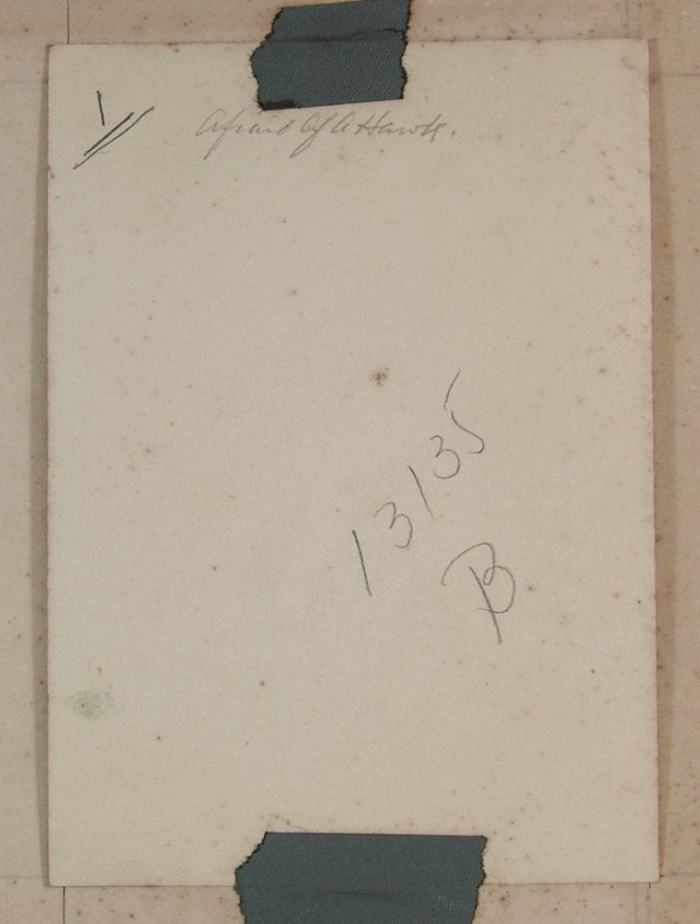 Indian Chief Afraid of Hawk Original Antique Type 1 Historical Photo