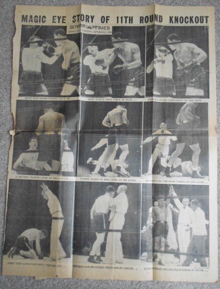 Joe Louis Bob Pastor Fight Program 1939