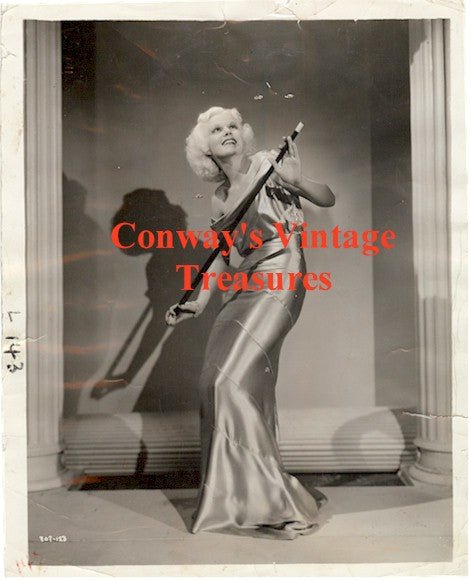Jean Harlow Original Historic Vintage photo 1935