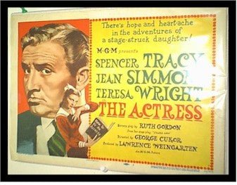 The Actress, 1953 Spencer Tracy Original Title Card and Insert