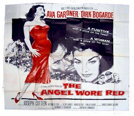 The Angel Wore Red, 1960, Ava Gardner and Dirk Bogarde, Six Shee
