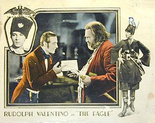 The Eagle, 1925 Rudolph Valentino Original vintage lobby card