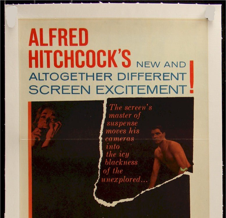 Présentation Encadrée Alfred Hitchcock Psycho - A4 Avec Autographe Imprimé | Montage Noir Mat | Cadeau Pour Cinéphiles