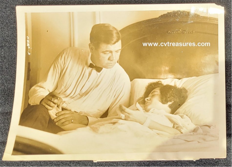 Babe Ruth and wife Rare TYPE 1 Baseball Yankees Historical Sports Photo