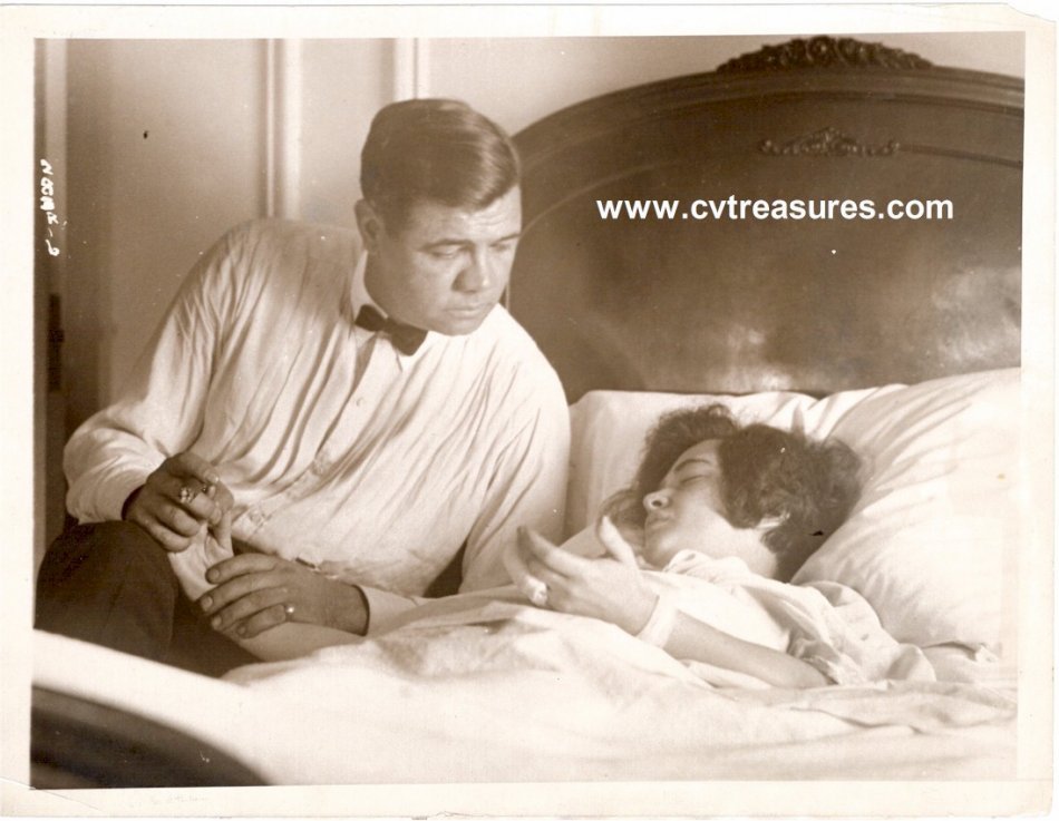 Babe Ruth and wife Rare TYPE 1 Baseball Yankees Historical Sports Photo