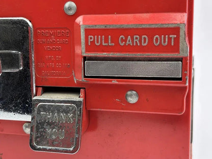 Baseball Trading Card and Gumball Vending Machine Sports Memorabilia 1956 Oak Premiere 2