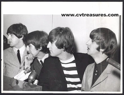 Beatles Historic Vintage LARGE Photo 1964