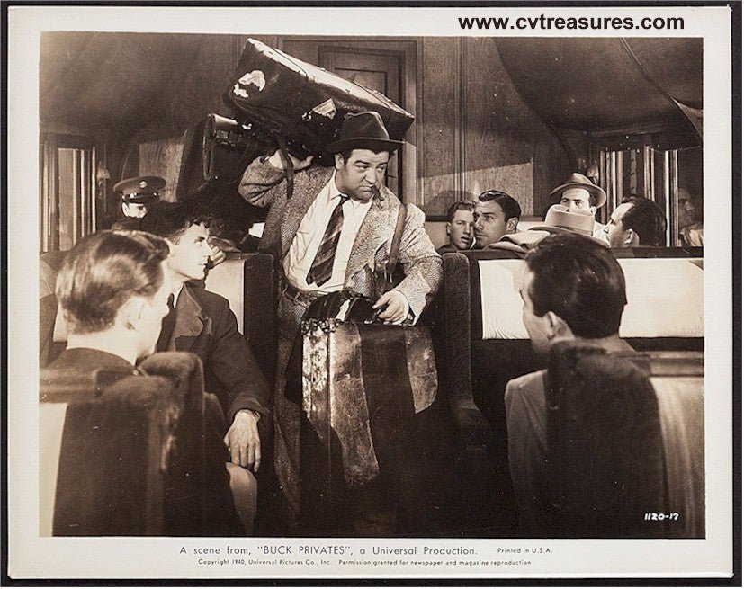 Buck Privates Abbott & Costello Vintage Original Historic Type 1 Photos 1941 set one