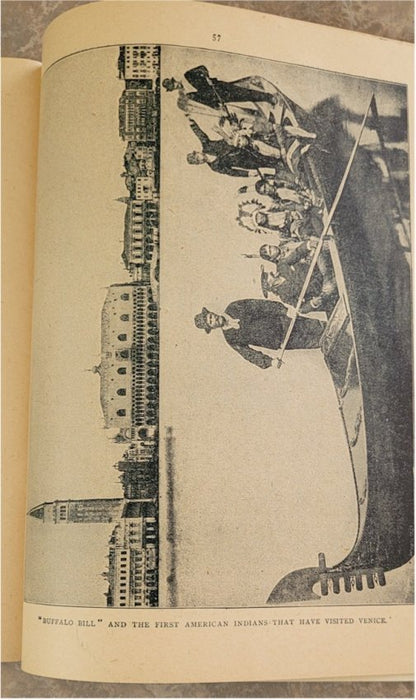 Buffalo Bill Cody Antique Official Wild West Show Program 1893 B
