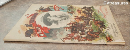 Buffalo Bill Cody Antique Official Wild West Show Program 1893 B