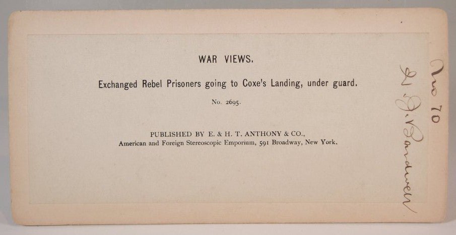 Civil War period Stereoview Photograph by Mathew Brady