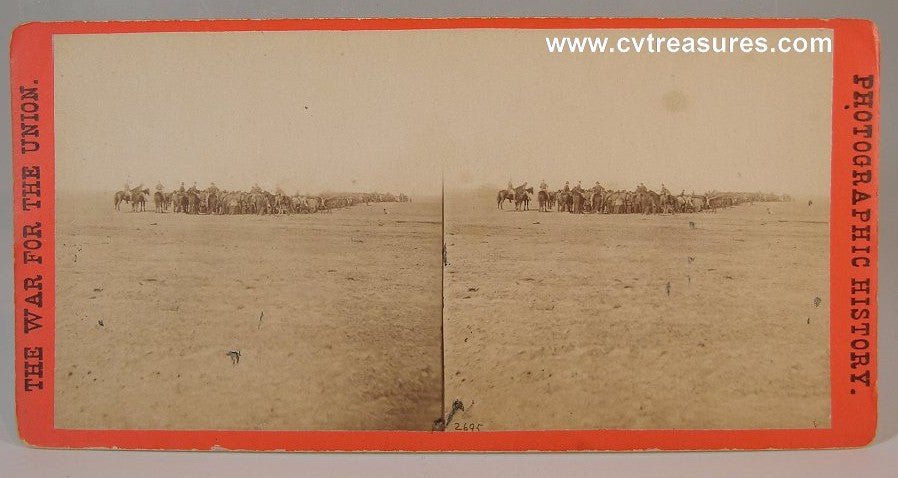Civil War period Stereoview Photograph by Mathew Brady