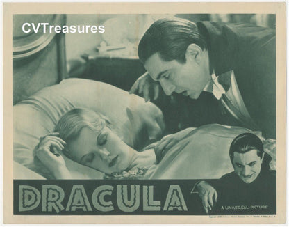 Dracula Original Vintage Horror Lobby Card Movie Poster Bela Lugosi &nbsp;