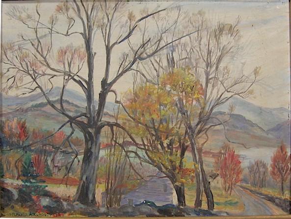 Elaine Plishker Auchmoody Impressionist Landscape