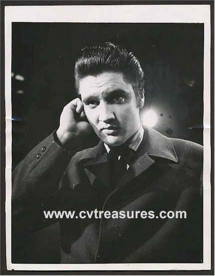 ELVIS PRESLEY Vintage Photo 1956 Original Candid Portrait NICE