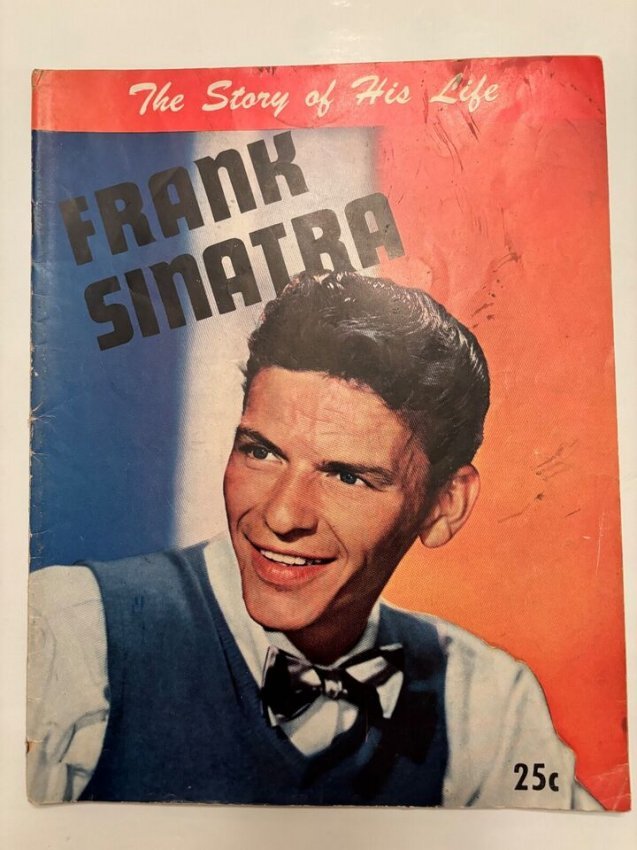 Frank Sinatra RARE Authentic Autographed Signed Photo 1945 JSA Certified