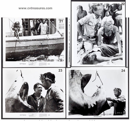 Jaws Original Vintage Movie Promotional Still Photos 1975