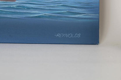 Keith Reynolds Nautical Painting Oil Art on Canvas Board Serpent