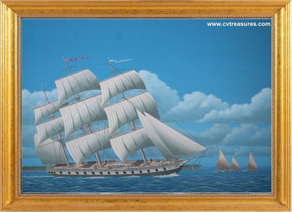 Keith Reynolds Seascape Marine Art Painting Oil Canvas Cornwal