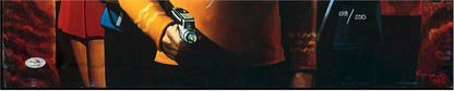Limited edition STAR TREK Cast Authentic Signed Autographed lithograph PSA Authenticated A++