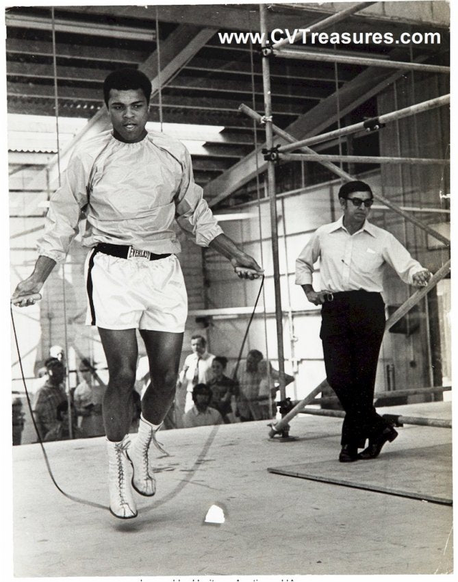 Muhammad Ali Historic Type I Photograph Boxing Training 1960s