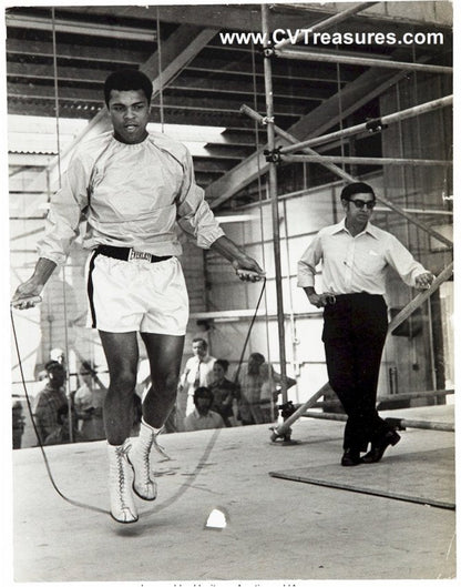Muhammad Ali Historic Type I Photograph Boxing Training 1960s
