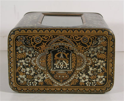 RARE 1880 CANDY COUNTERTOP DISPLAY TIN LITHOGRAPH
