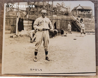 Red Sox Rare Baseball TYPE I Photo sports George Bain 1914