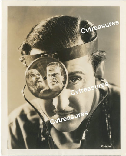 Son of Frankenstein Vintage Type 1 Photo Still Karloff Lugosi