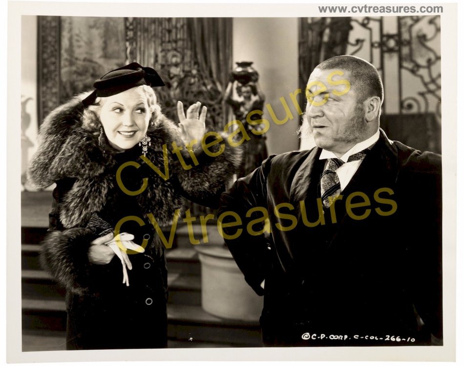 Three Stooges 3 Dumb Clucks Vintage Type I Photo Still Curly 2