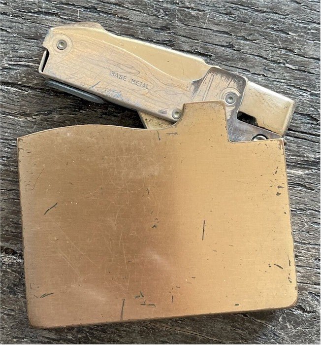 Ultra - RARE Frank Sinatra Original Vintage Elgin Cal Neva Lighter