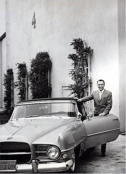 Vintage Authentic Autograph In Person FRANK SINATRA 1962