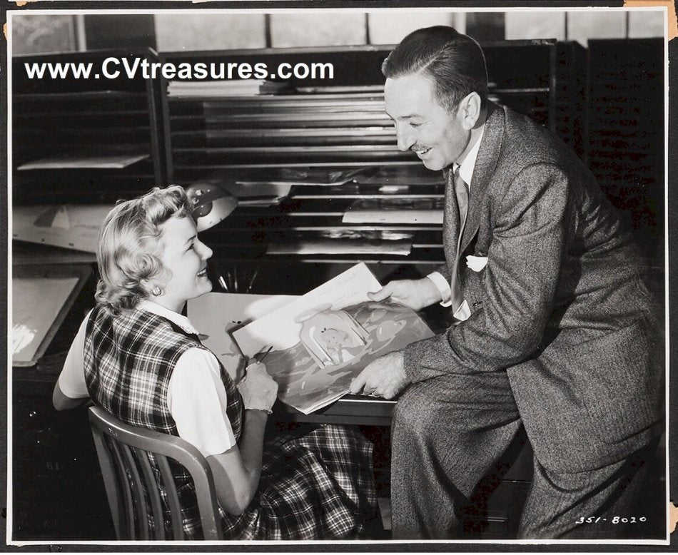 Walt Disney Original Vintage Historic Photo Alice Wonderland 6