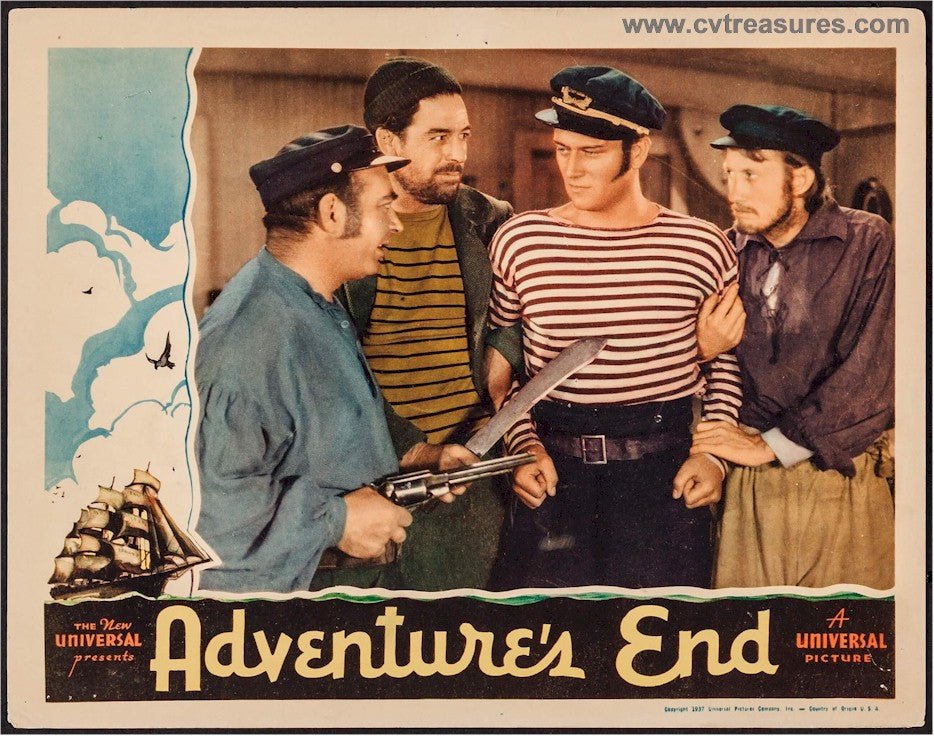 Adventure's End Vintage Movie Poster Lobby Card John Wayne