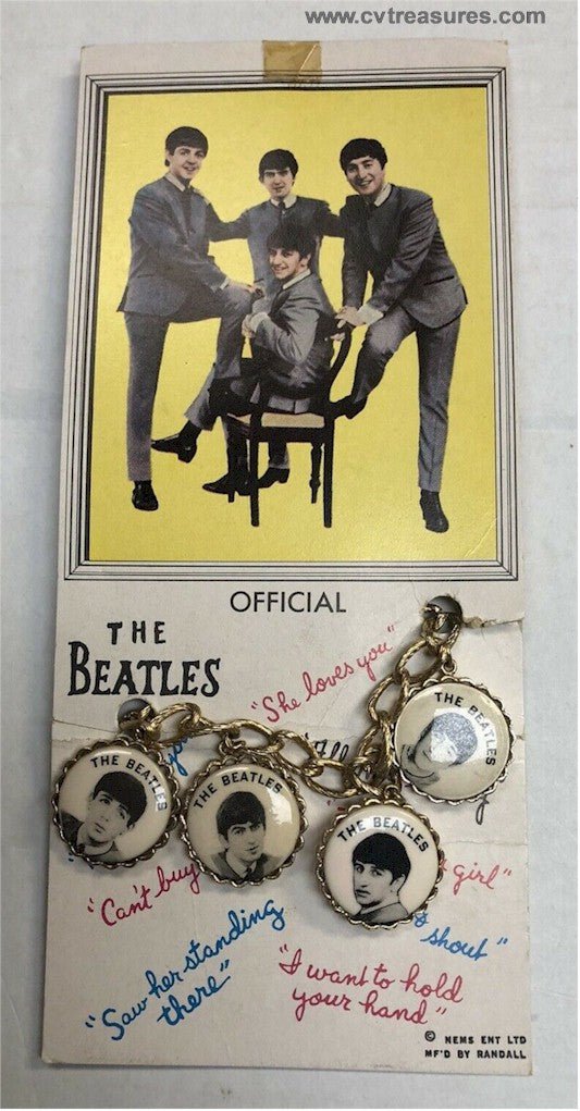 Beatles Original Vintage Photos Charm Bracelet 1964