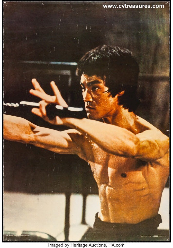 Bruce Lee in Enter the Dragon Original Vintage Personality Poste