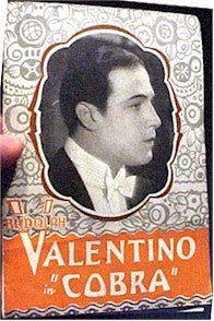 Cobra, 1926 Rudolph Valentino Original vintage Herald