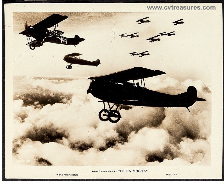 Hell's Angels Original Vintage Movie Promo Photo Harlow Hughes