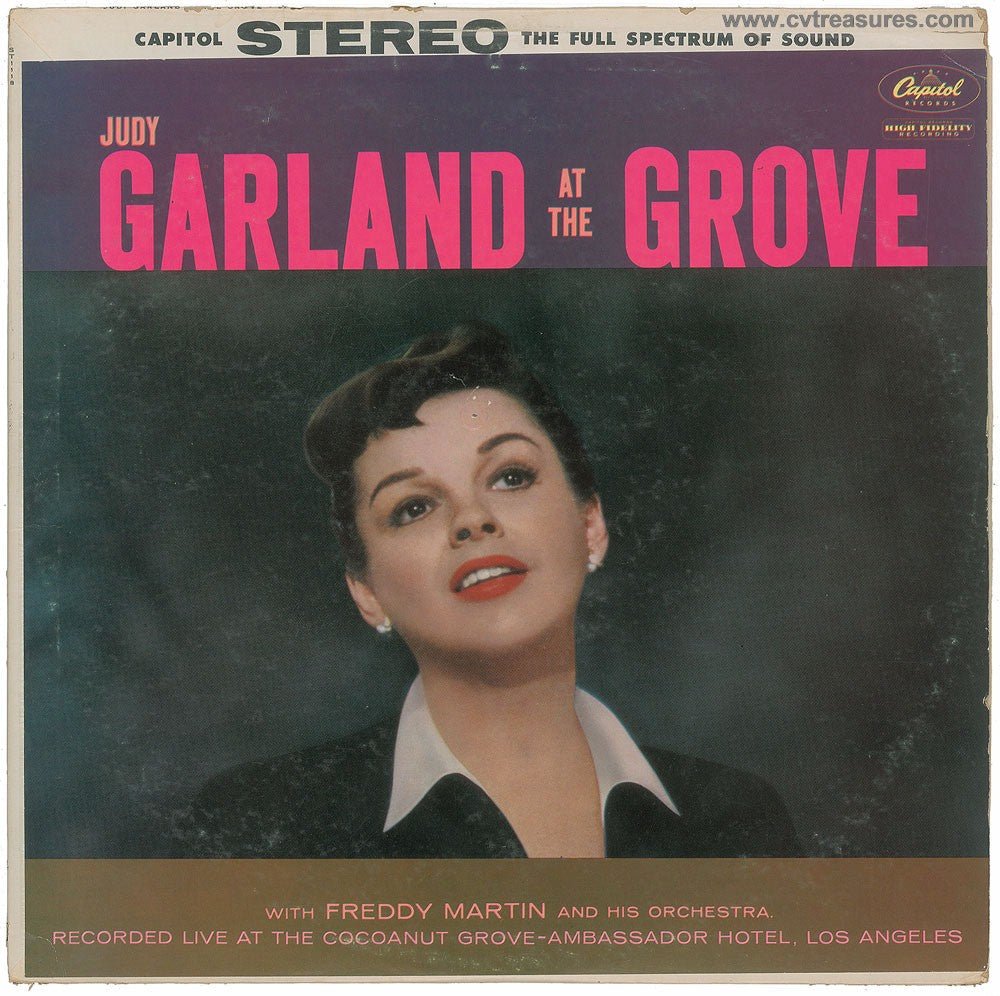 Judy Garland Authentic Signed Autographed Record Album Celebrity Movie Music Memorabilia