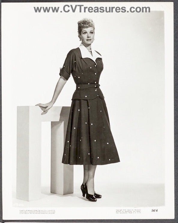 Lucille Ball Early Vintage Goldwyn - Mayer Studio Photo 1954 5