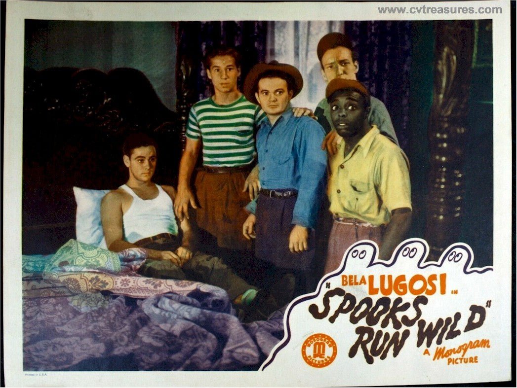 Spooks Run Wild Vintage Horror Lobby Movie Poster Bela Lugosi